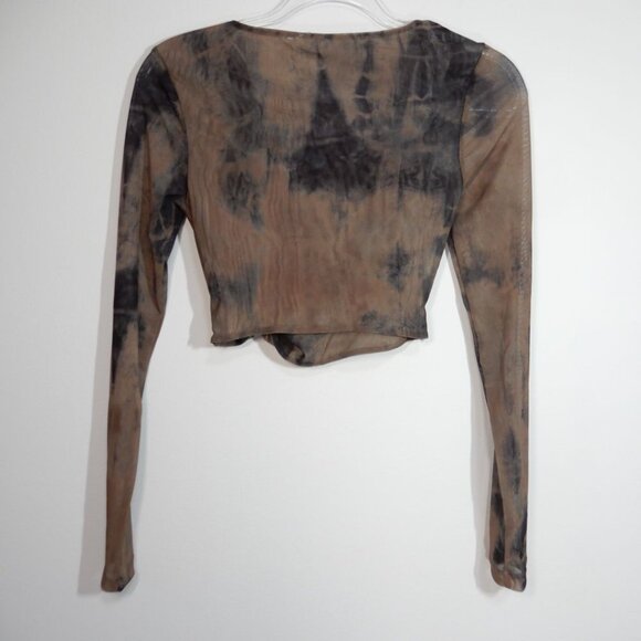 FREE PEOPLE Supernova SET Crop Top & Maxi Wrap Skirt Size XS Mocha Combo NEW - Picture 7 of 12